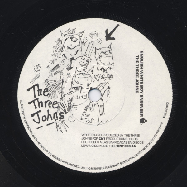 The Three Johns - English White Boy Engineer | CNT Productions (CNT 003) - 3
