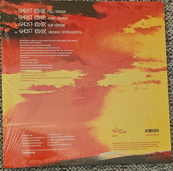 Soft Cell - Ghost Rider | A Big Frock Rekord (ABF11) - 2