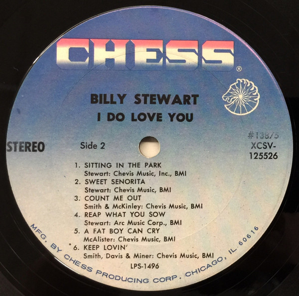 Billy Stewart - I Do Love You | Chess (LPS-1496) - 4 Billy Stewart - I Do Love You | Chess (LPS-1496) - 4