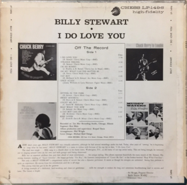 Billy Stewart - I Do Love You | Chess (LPS-1496) - 2 Billy Stewart - I Do Love You | Chess (LPS-1496) - 2