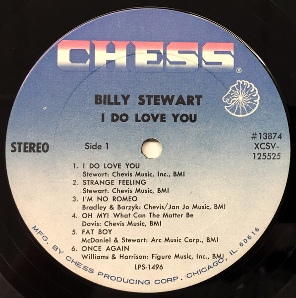 Billy Stewart - I Do Love You | Chess (LPS-1496) - 3 Billy Stewart - I Do Love You | Chess (LPS-1496) - 3