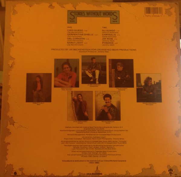 Spyro Gyra - Stories Without Words | MCA Records (MCA-42046) - 2 Spyro Gyra - Stories Without Words | MCA Records (MCA-42046) - 2