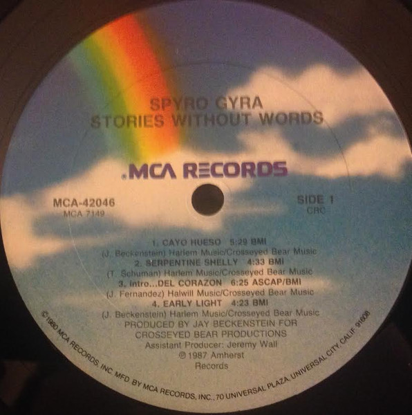 Spyro Gyra - Stories Without Words | MCA Records (MCA-42046) - 3 Spyro Gyra - Stories Without Words | MCA Records (MCA-42046) - 3
