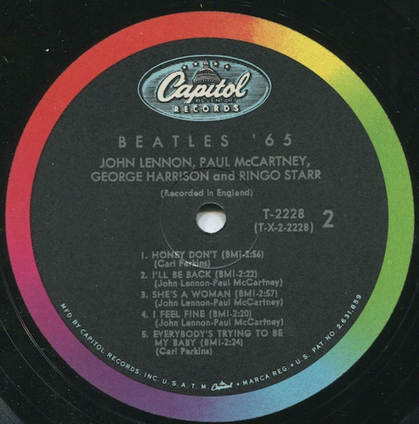 The Beatles - Beatles '65 | Capitol Records (T 2228) - 4 The Beatles - Beatles '65 | Capitol Records (T 2228) - 4