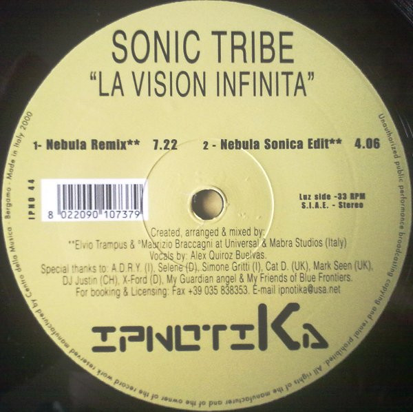 Sonic Tribe - La Vision Infinita | Ipnotika (IPNO 44) - 3