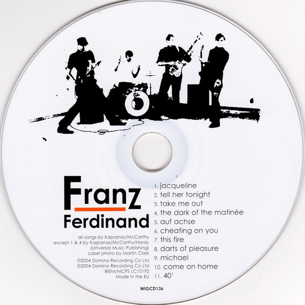 Franz Ferdinand - Franz Ferdinand | Domino (WIGCD136) - 3
