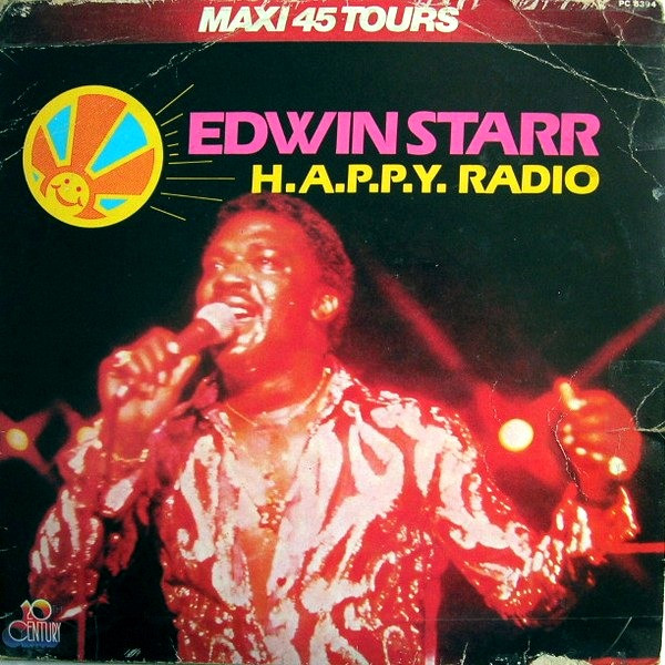 Edwin Starr - H.A.P.P.Y. Radio | 20th Century Fox Records (PC 8394)