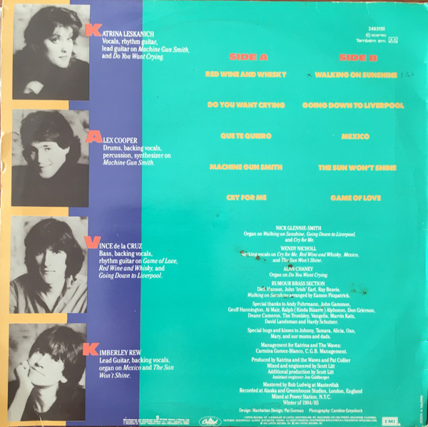 Katrina And The Waves - Katrina And The Waves | Capitol Records (2403151) - 2