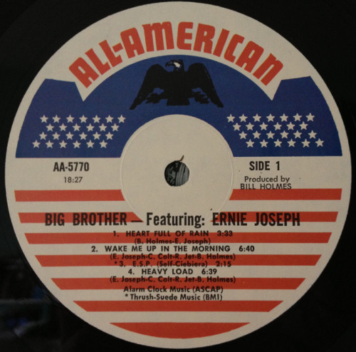 Big Brother Feat. Ernie Orosco - Confusion | All-American (AA-5770) - 3 Big Brother Feat. Ernie Orosco - Confusion | All-American (AA-5770) - 3
