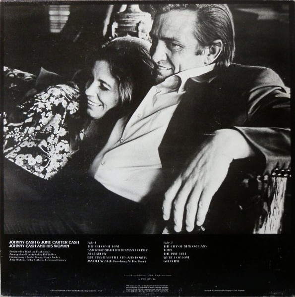 Johnny Cash & June Carter Cash - Johnny Cash And His Woman | CBS (65689) - 2