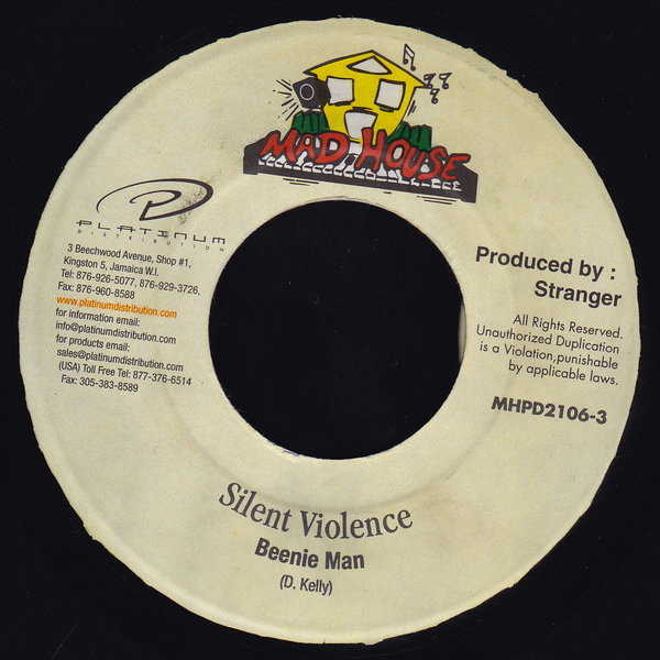 Beenie Man - Silent Violence | Mad House (MHPD2106-3)