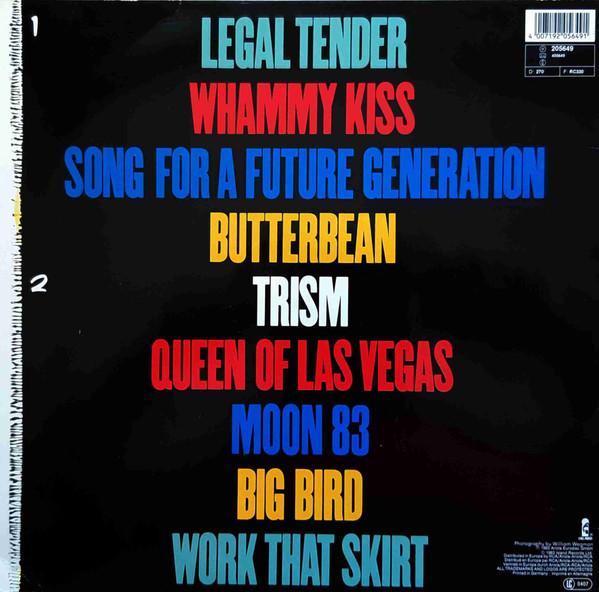 The B-52's - Whammy! | Island Records (205 649) - 2 The B-52's - Whammy! | Island Records (205 649) - 2