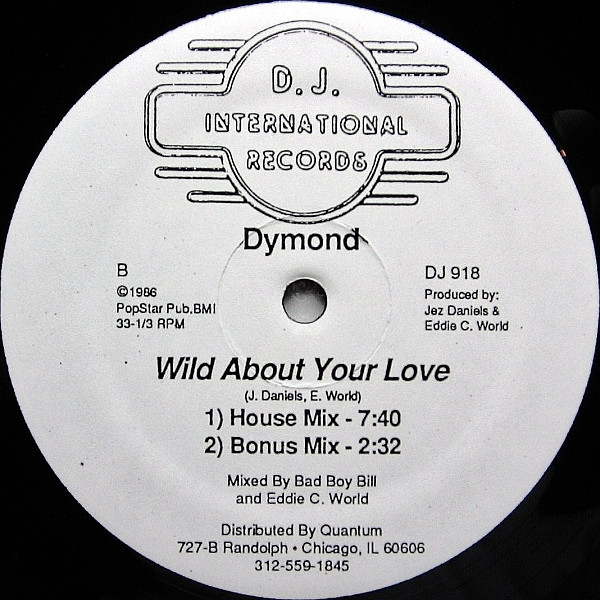 Dymond - Wild About Your Love | D.J. International Records (DJ 918) - 2 Dymond - Wild About Your Love | D.J. International Records (DJ 918) - 2