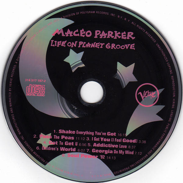 Maceo Parker - Life On Planet Groove | Verve Records (314 517 197-2) - 3